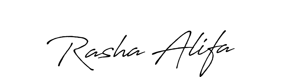 Make a short Rasha Alifa signature style. Manage your documents anywhere anytime using Antro_Vectra_Bolder. Create and add eSignatures, submit forms, share and send files easily. Rasha Alifa signature style 7 images and pictures png