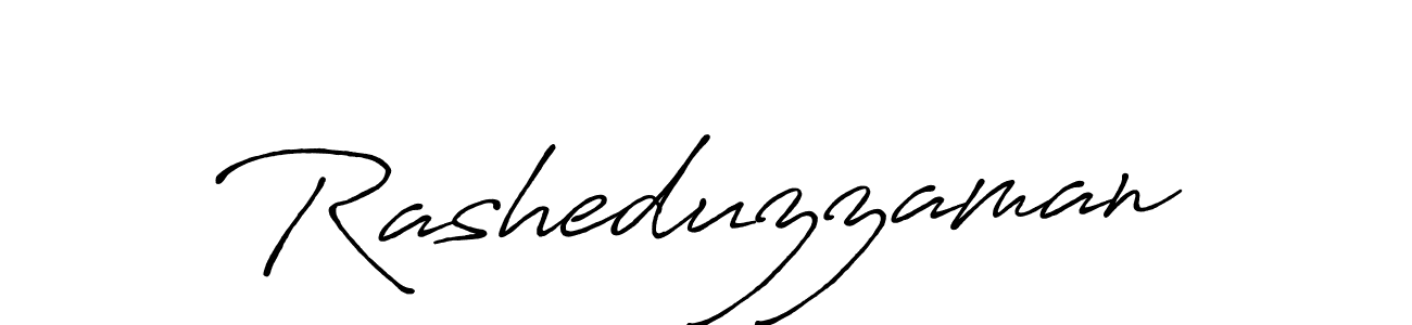 It looks lik you need a new signature style for name Rasheduzzaman. Design unique handwritten (Antro_Vectra_Bolder) signature with our free signature maker in just a few clicks. Rasheduzzaman signature style 7 images and pictures png