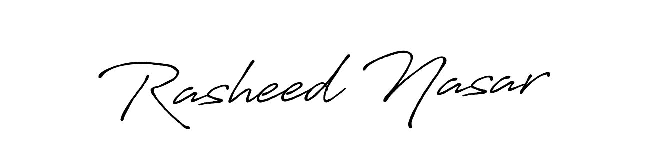 if you are searching for the best signature style for your name Rasheed Nasar. so please give up your signature search. here we have designed multiple signature styles  using Antro_Vectra_Bolder. Rasheed Nasar signature style 7 images and pictures png