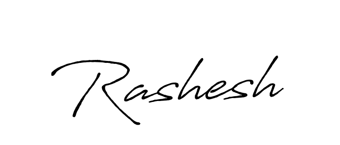 Create a beautiful signature design for name Rashesh. With this signature (Antro_Vectra_Bolder) fonts, you can make a handwritten signature for free. Rashesh signature style 7 images and pictures png
