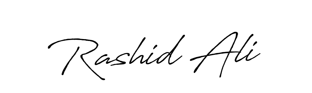 How to Draw Rashid Ali signature style? Antro_Vectra_Bolder is a latest design signature styles for name Rashid Ali. Rashid Ali signature style 7 images and pictures png