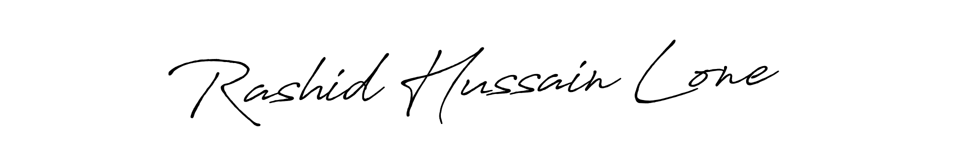 The best way (Antro_Vectra_Bolder) to make a short signature is to pick only two or three words in your name. The name Rashid Hussain Lone include a total of six letters. For converting this name. Rashid Hussain Lone signature style 7 images and pictures png