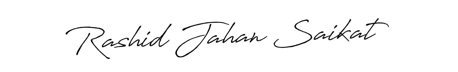 Also we have Rashid Jahan Saikat name is the best signature style. Create professional handwritten signature collection using Antro_Vectra_Bolder autograph style. Rashid Jahan Saikat signature style 7 images and pictures png