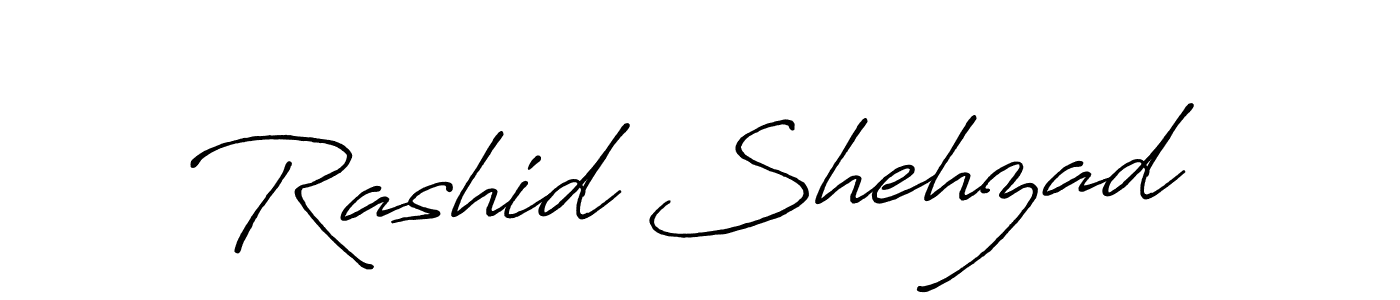 How to Draw Rashid Shehzad signature style? Antro_Vectra_Bolder is a latest design signature styles for name Rashid Shehzad. Rashid Shehzad signature style 7 images and pictures png