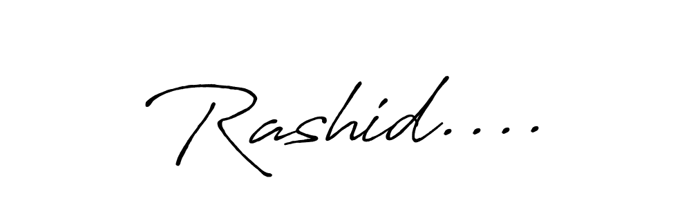 Here are the top 10 professional signature styles for the name Rashid..... These are the best autograph styles you can use for your name. Rashid.... signature style 7 images and pictures png