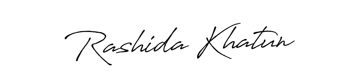 This is the best signature style for the Rashida Khatun name. Also you like these signature font (Antro_Vectra_Bolder). Mix name signature. Rashida Khatun signature style 7 images and pictures png