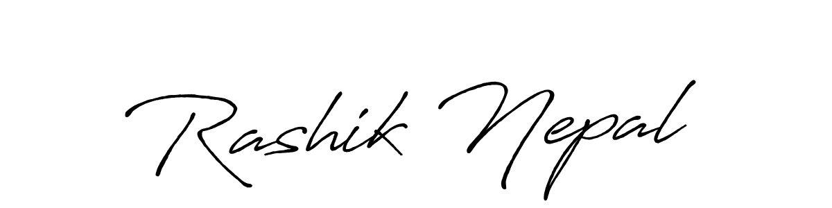 Make a beautiful signature design for name Rashik Nepal. Use this online signature maker to create a handwritten signature for free. Rashik Nepal signature style 7 images and pictures png