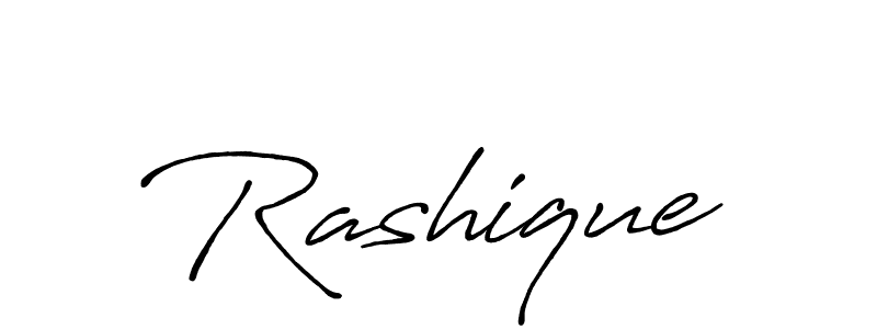 if you are searching for the best signature style for your name Rashique. so please give up your signature search. here we have designed multiple signature styles  using Antro_Vectra_Bolder. Rashique signature style 7 images and pictures png