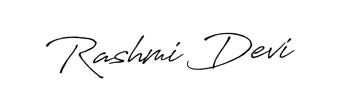 It looks lik you need a new signature style for name Rashmi Devi. Design unique handwritten (Antro_Vectra_Bolder) signature with our free signature maker in just a few clicks. Rashmi Devi signature style 7 images and pictures png