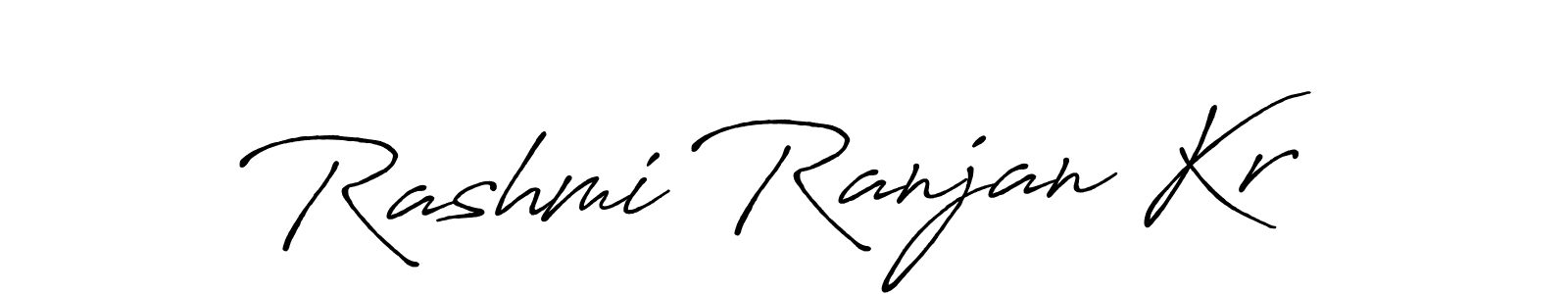 Design your own signature with our free online signature maker. With this signature software, you can create a handwritten (Antro_Vectra_Bolder) signature for name Rashmi Ranjan Kr. Rashmi Ranjan Kr signature style 7 images and pictures png