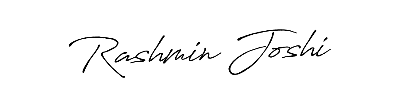 How to make Rashmin Joshi signature? Antro_Vectra_Bolder is a professional autograph style. Create handwritten signature for Rashmin Joshi name. Rashmin Joshi signature style 7 images and pictures png