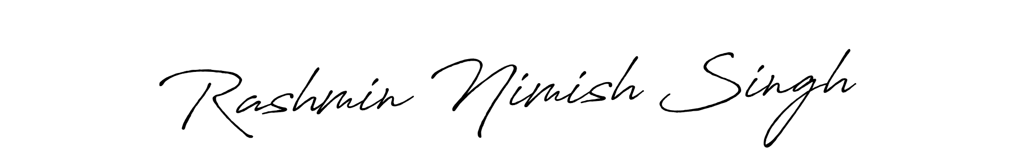 How to make Rashmin Nimish Singh signature? Antro_Vectra_Bolder is a professional autograph style. Create handwritten signature for Rashmin Nimish Singh name. Rashmin Nimish Singh signature style 7 images and pictures png