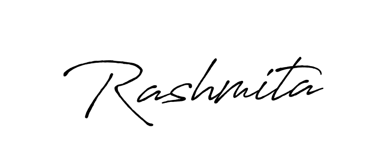 Design your own signature with our free online signature maker. With this signature software, you can create a handwritten (Antro_Vectra_Bolder) signature for name Rashmita. Rashmita signature style 7 images and pictures png