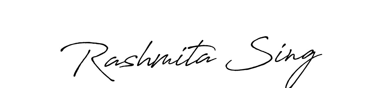 if you are searching for the best signature style for your name Rashmita Sing. so please give up your signature search. here we have designed multiple signature styles  using Antro_Vectra_Bolder. Rashmita Sing signature style 7 images and pictures png