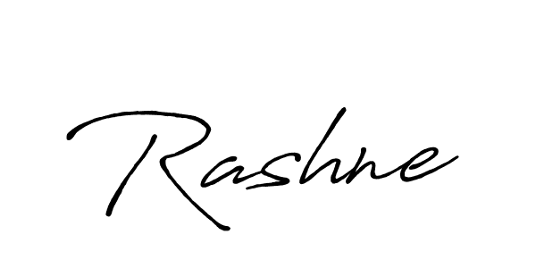 Rashne stylish signature style. Best Handwritten Sign (Antro_Vectra_Bolder) for my name. Handwritten Signature Collection Ideas for my name Rashne. Rashne signature style 7 images and pictures png