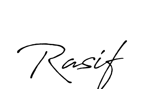 Make a beautiful signature design for name Rasif. With this signature (Antro_Vectra_Bolder) style, you can create a handwritten signature for free. Rasif signature style 7 images and pictures png