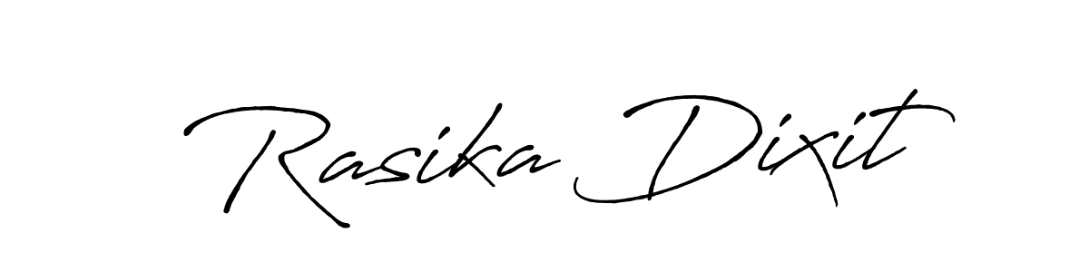 Design your own signature with our free online signature maker. With this signature software, you can create a handwritten (Antro_Vectra_Bolder) signature for name Rasika Dixit. Rasika Dixit signature style 7 images and pictures png