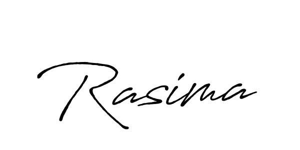 How to make Rasima signature? Antro_Vectra_Bolder is a professional autograph style. Create handwritten signature for Rasima name. Rasima signature style 7 images and pictures png