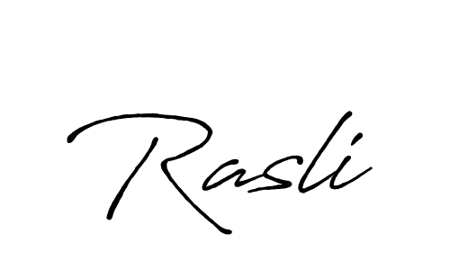 Similarly Antro_Vectra_Bolder is the best handwritten signature design. Signature creator online .You can use it as an online autograph creator for name Rasli. Rasli signature style 7 images and pictures png
