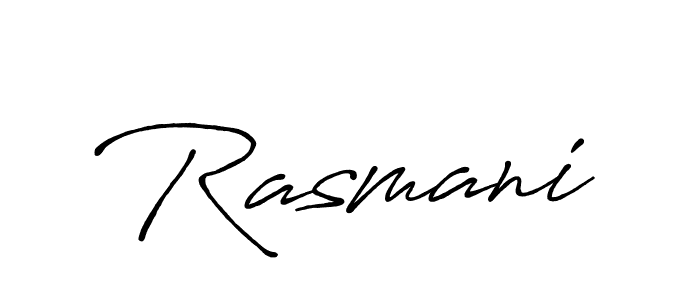 Once you've used our free online signature maker to create your best signature Antro_Vectra_Bolder style, it's time to enjoy all of the benefits that Rasmani name signing documents. Rasmani signature style 7 images and pictures png