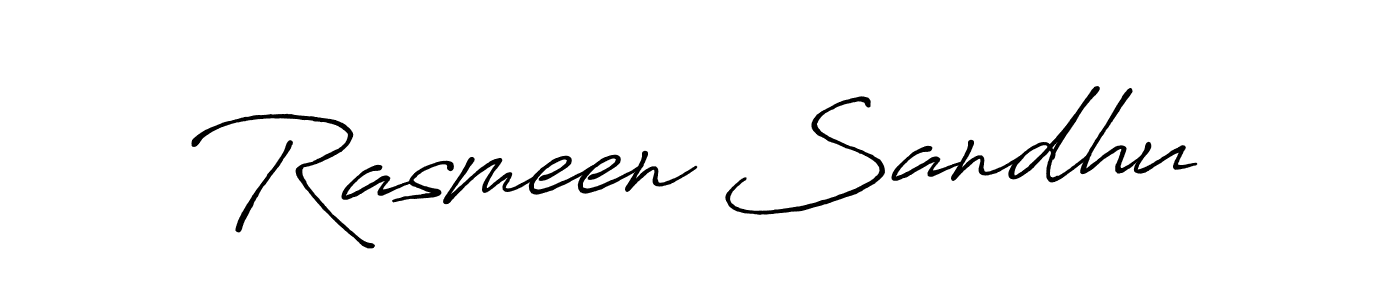 Also You can easily find your signature by using the search form. We will create Rasmeen Sandhu name handwritten signature images for you free of cost using Antro_Vectra_Bolder sign style. Rasmeen Sandhu signature style 7 images and pictures png