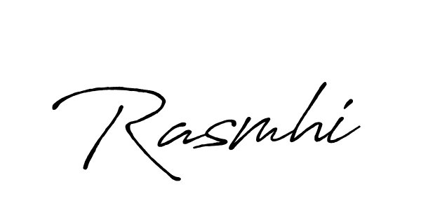 Design your own signature with our free online signature maker. With this signature software, you can create a handwritten (Antro_Vectra_Bolder) signature for name Rasmhi. Rasmhi signature style 7 images and pictures png