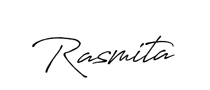 Create a beautiful signature design for name Rasmita. With this signature (Antro_Vectra_Bolder) fonts, you can make a handwritten signature for free. Rasmita signature style 7 images and pictures png