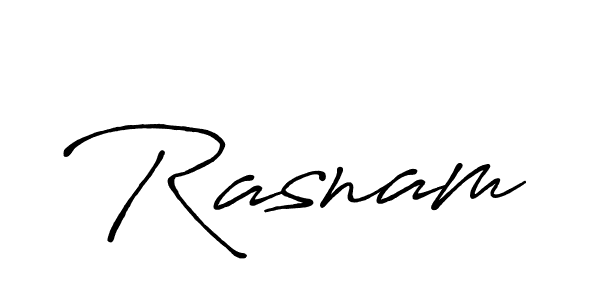 Once you've used our free online signature maker to create your best signature Antro_Vectra_Bolder style, it's time to enjoy all of the benefits that Rasnam name signing documents. Rasnam signature style 7 images and pictures png