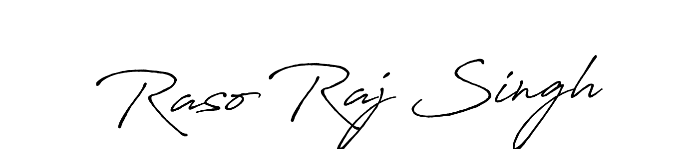 Also we have Raso Raj Singh name is the best signature style. Create professional handwritten signature collection using Antro_Vectra_Bolder autograph style. Raso Raj Singh signature style 7 images and pictures png