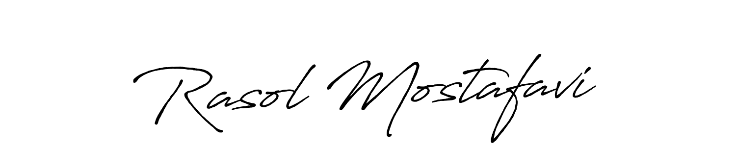 Similarly Antro_Vectra_Bolder is the best handwritten signature design. Signature creator online .You can use it as an online autograph creator for name Rasol Mostafavi. Rasol Mostafavi signature style 7 images and pictures png