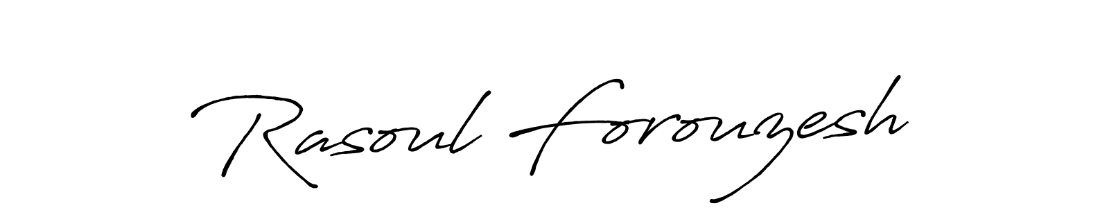 Once you've used our free online signature maker to create your best signature Antro_Vectra_Bolder style, it's time to enjoy all of the benefits that Rasoul Forouzesh name signing documents. Rasoul Forouzesh signature style 7 images and pictures png