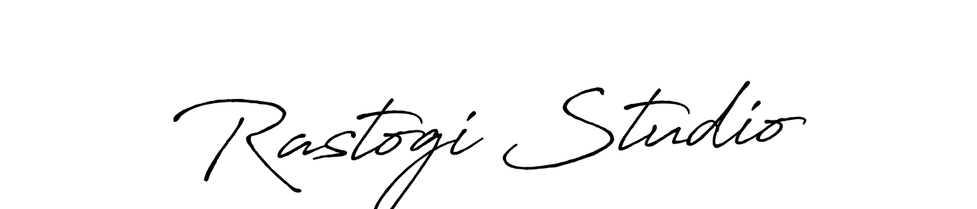 Once you've used our free online signature maker to create your best signature Antro_Vectra_Bolder style, it's time to enjoy all of the benefits that Rastogi Studio name signing documents. Rastogi Studio signature style 7 images and pictures png