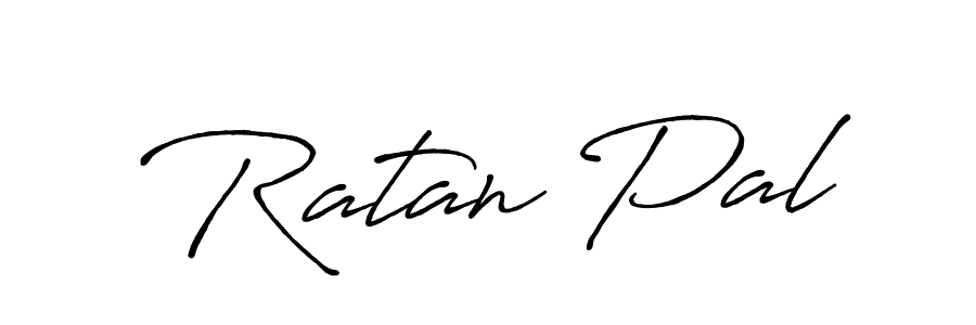 Design your own signature with our free online signature maker. With this signature software, you can create a handwritten (Antro_Vectra_Bolder) signature for name Ratan Pal. Ratan Pal signature style 7 images and pictures png