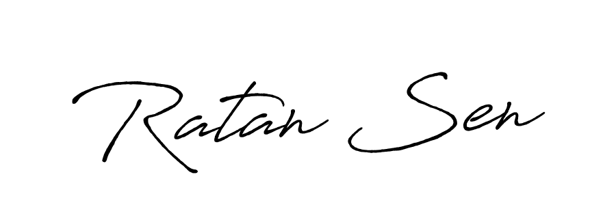Also we have Ratan Sen name is the best signature style. Create professional handwritten signature collection using Antro_Vectra_Bolder autograph style. Ratan Sen signature style 7 images and pictures png