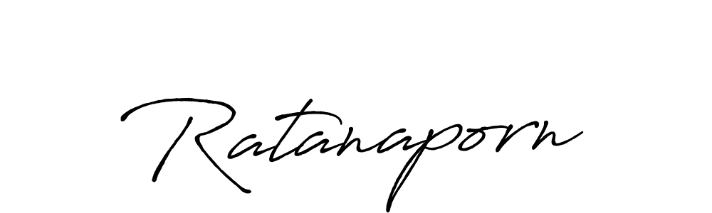 Design your own signature with our free online signature maker. With this signature software, you can create a handwritten (Antro_Vectra_Bolder) signature for name Ratanaporn. Ratanaporn signature style 7 images and pictures png