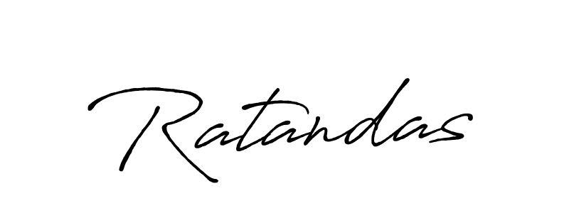 Create a beautiful signature design for name Ratandas. With this signature (Antro_Vectra_Bolder) fonts, you can make a handwritten signature for free. Ratandas signature style 7 images and pictures png