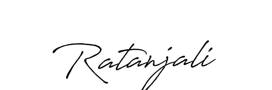 Design your own signature with our free online signature maker. With this signature software, you can create a handwritten (Antro_Vectra_Bolder) signature for name Ratanjali. Ratanjali signature style 7 images and pictures png