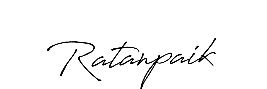 Design your own signature with our free online signature maker. With this signature software, you can create a handwritten (Antro_Vectra_Bolder) signature for name Ratanpaik. Ratanpaik signature style 7 images and pictures png