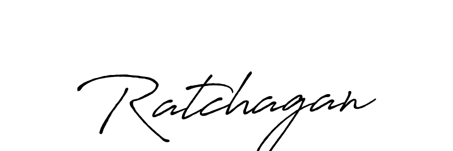 Create a beautiful signature design for name Ratchagan. With this signature (Antro_Vectra_Bolder) fonts, you can make a handwritten signature for free. Ratchagan signature style 7 images and pictures png