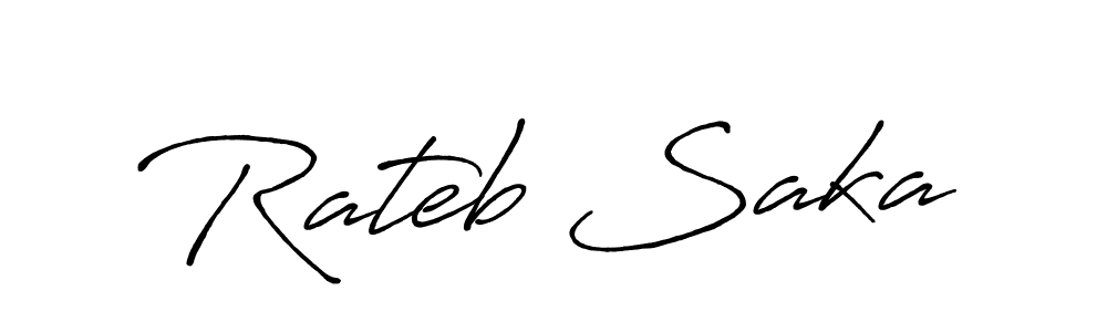 Once you've used our free online signature maker to create your best signature Antro_Vectra_Bolder style, it's time to enjoy all of the benefits that Rateb Saka name signing documents. Rateb Saka signature style 7 images and pictures png