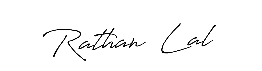 How to make Rathan  Lal signature? Antro_Vectra_Bolder is a professional autograph style. Create handwritten signature for Rathan  Lal name. Rathan  Lal signature style 7 images and pictures png