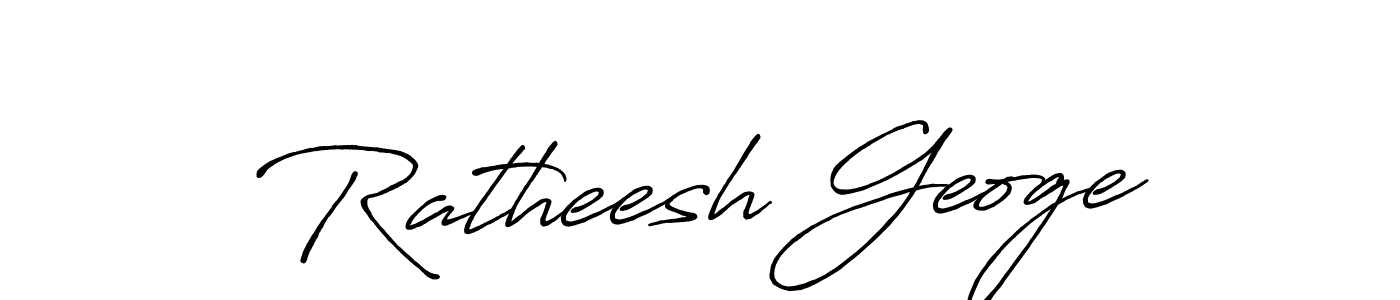 Here are the top 10 professional signature styles for the name Ratheesh Geoge. These are the best autograph styles you can use for your name. Ratheesh Geoge signature style 7 images and pictures png
