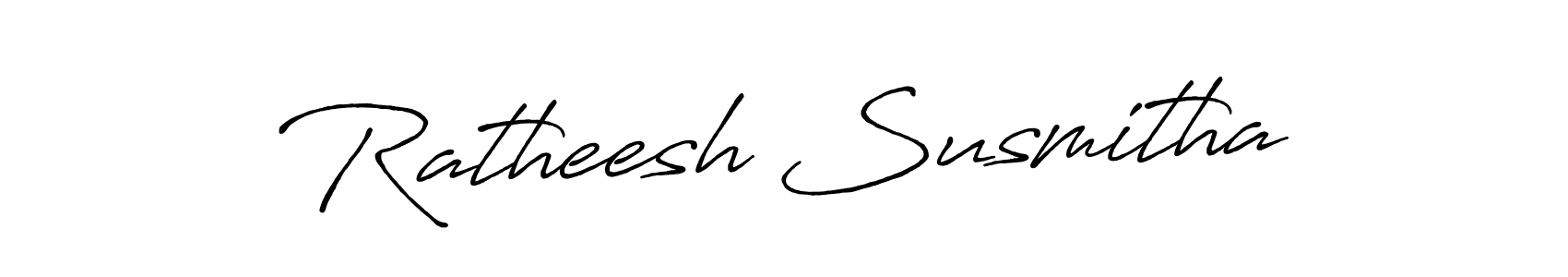 It looks lik you need a new signature style for name Ratheesh Susmitha. Design unique handwritten (Antro_Vectra_Bolder) signature with our free signature maker in just a few clicks. Ratheesh Susmitha signature style 7 images and pictures png