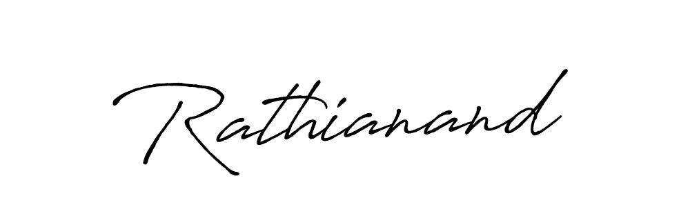 Rathianand stylish signature style. Best Handwritten Sign (Antro_Vectra_Bolder) for my name. Handwritten Signature Collection Ideas for my name Rathianand. Rathianand signature style 7 images and pictures png