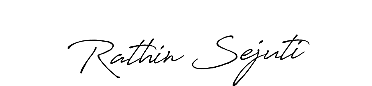 Once you've used our free online signature maker to create your best signature Antro_Vectra_Bolder style, it's time to enjoy all of the benefits that Rathin Sejuti name signing documents. Rathin Sejuti signature style 7 images and pictures png