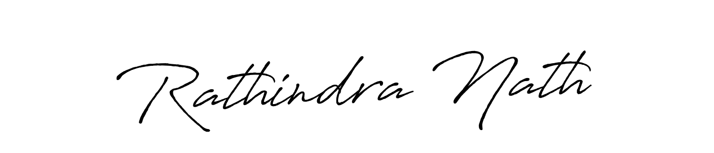 Create a beautiful signature design for name Rathindra Nath. With this signature (Antro_Vectra_Bolder) fonts, you can make a handwritten signature for free. Rathindra Nath signature style 7 images and pictures png