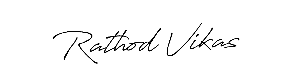 Also You can easily find your signature by using the search form. We will create Rathod Vikas name handwritten signature images for you free of cost using Antro_Vectra_Bolder sign style. Rathod Vikas signature style 7 images and pictures png