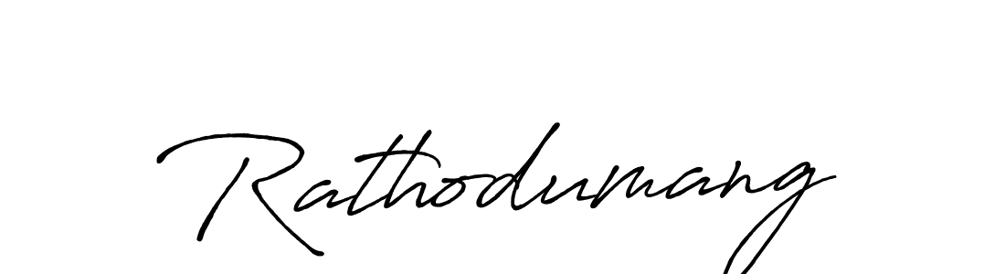 How to make Rathodumang name signature. Use Antro_Vectra_Bolder style for creating short signs online. This is the latest handwritten sign. Rathodumang signature style 7 images and pictures png