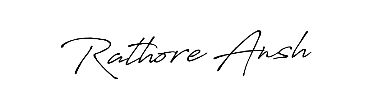 Also we have Rathore Ansh name is the best signature style. Create professional handwritten signature collection using Antro_Vectra_Bolder autograph style. Rathore Ansh signature style 7 images and pictures png