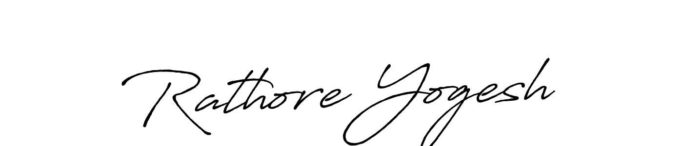 It looks lik you need a new signature style for name Rathore Yogesh. Design unique handwritten (Antro_Vectra_Bolder) signature with our free signature maker in just a few clicks. Rathore Yogesh signature style 7 images and pictures png